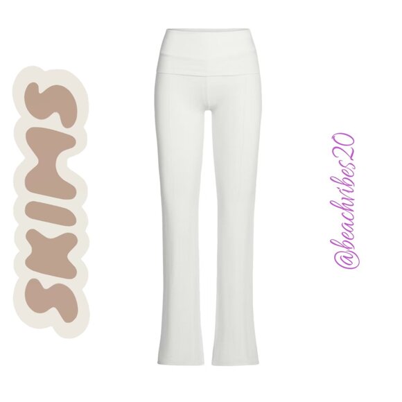 SKIMS Soft Lounge Foldover Pant Marble Medium NWT - Picture 6 of 7